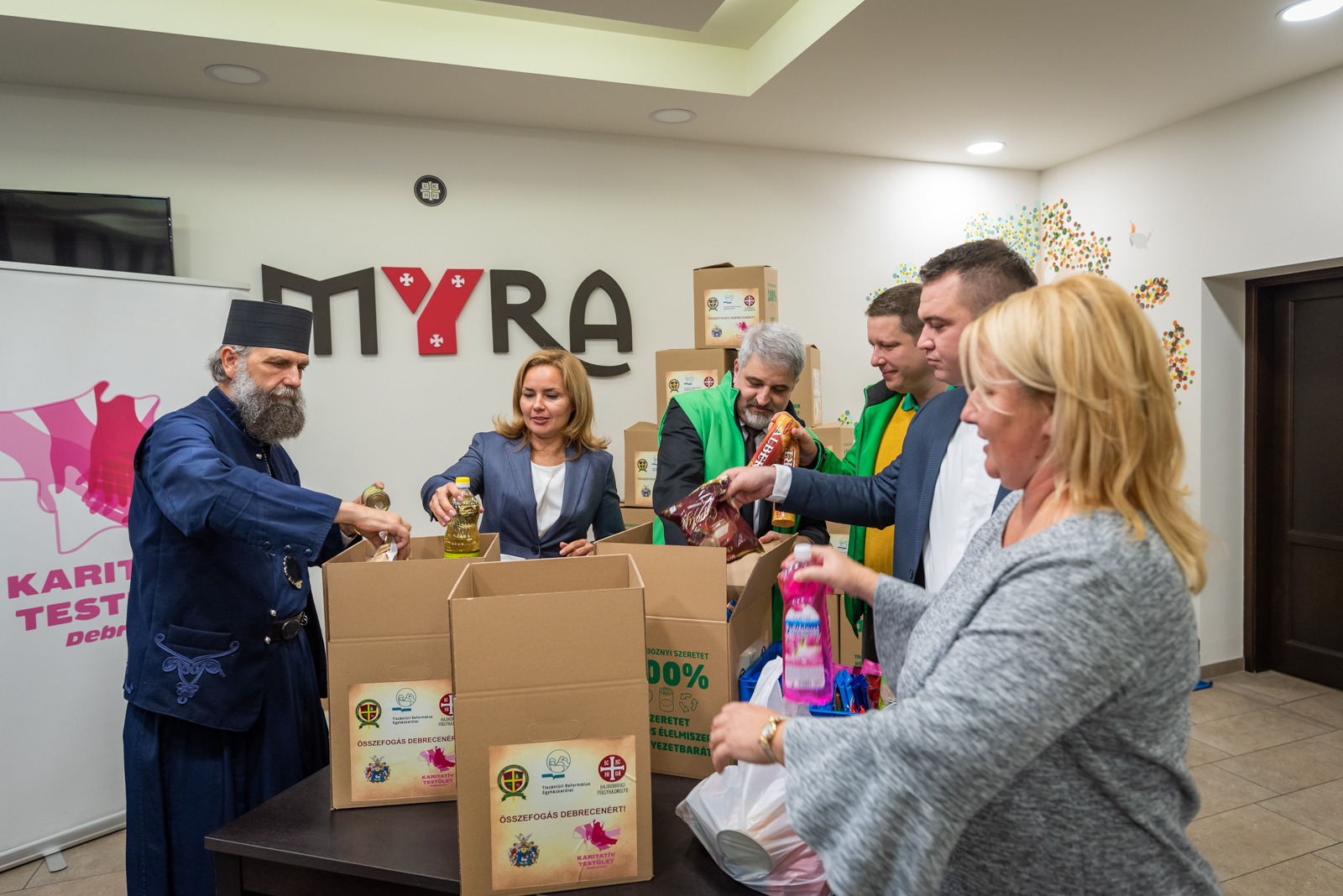 Ökumenikus adventi adománygyűjtési akciót hirdettek Debrecenben