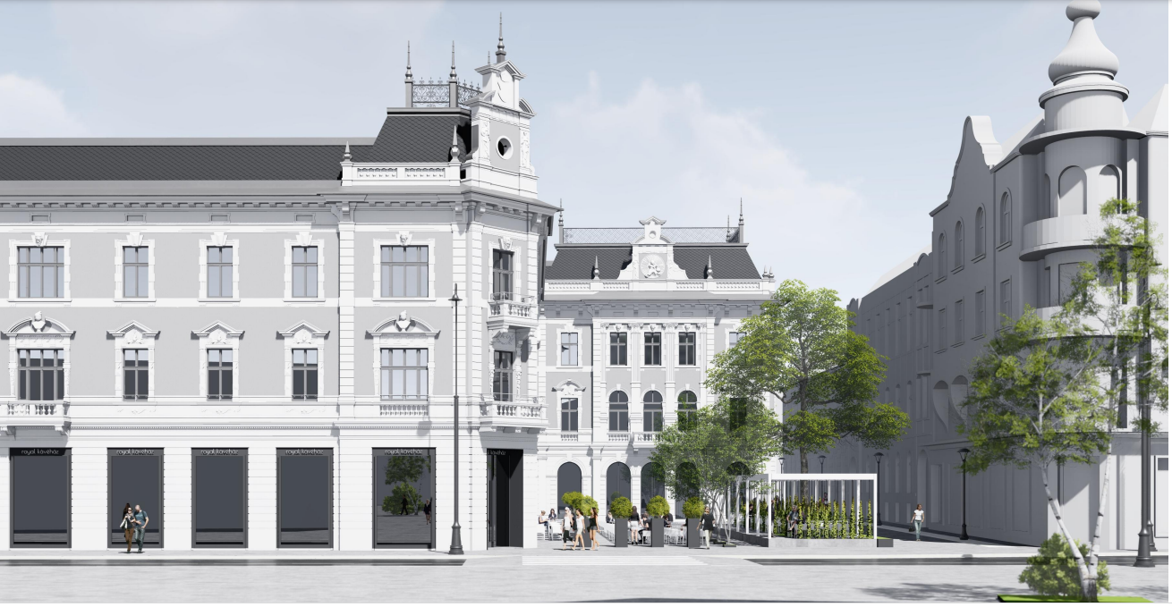 Nagyváradon felújítják az egykori Rimanóczy szállodának, és gőzfürdőnek, valamint a Royal kávéháznak otthont adó épületegyüttest