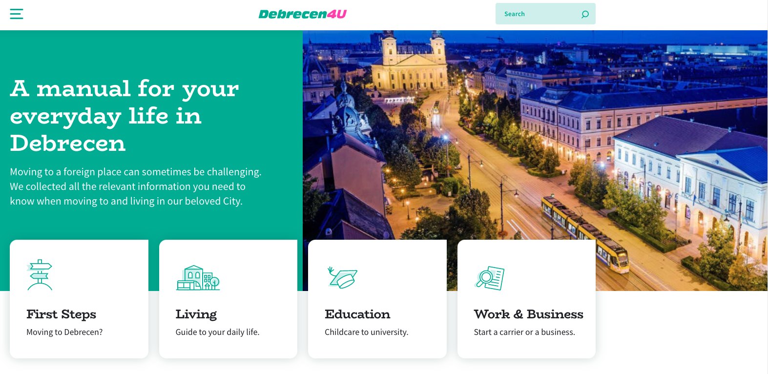 Új, nemzetközi honlapja van Debrecennek