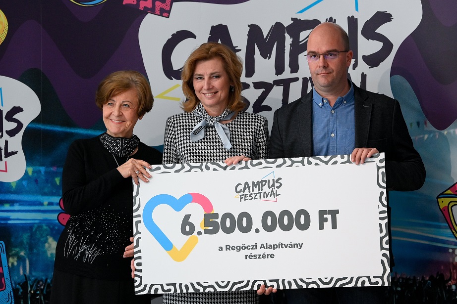 A Regőczi Alapítványt támogatja a Campus Fesztivál
