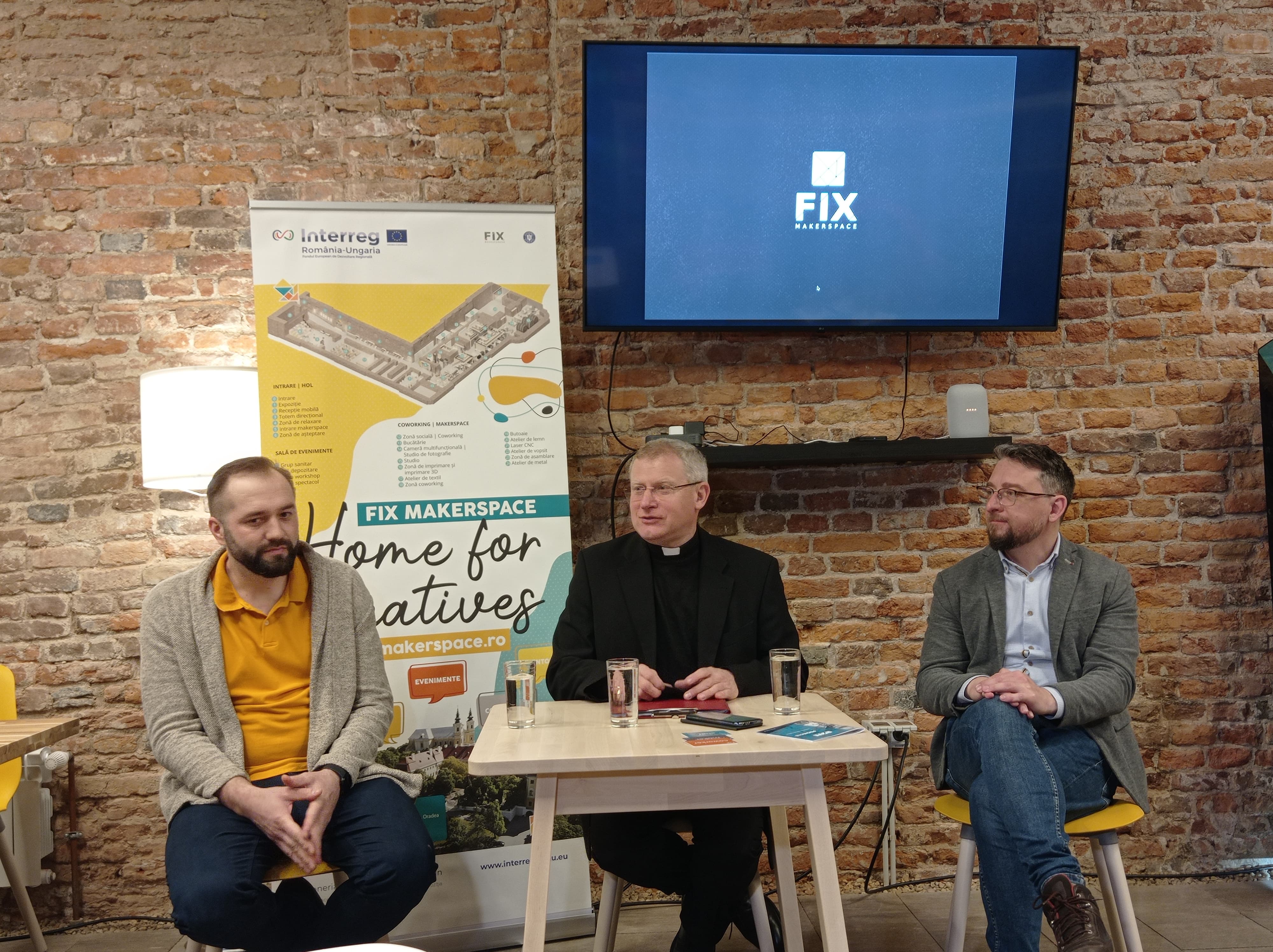 A ROVE és a debreceni INNOVA partnerségi projektje keretén belül új alkotói- és közösségi teret adtak át a nagyváradi püspöki palota pincéjében