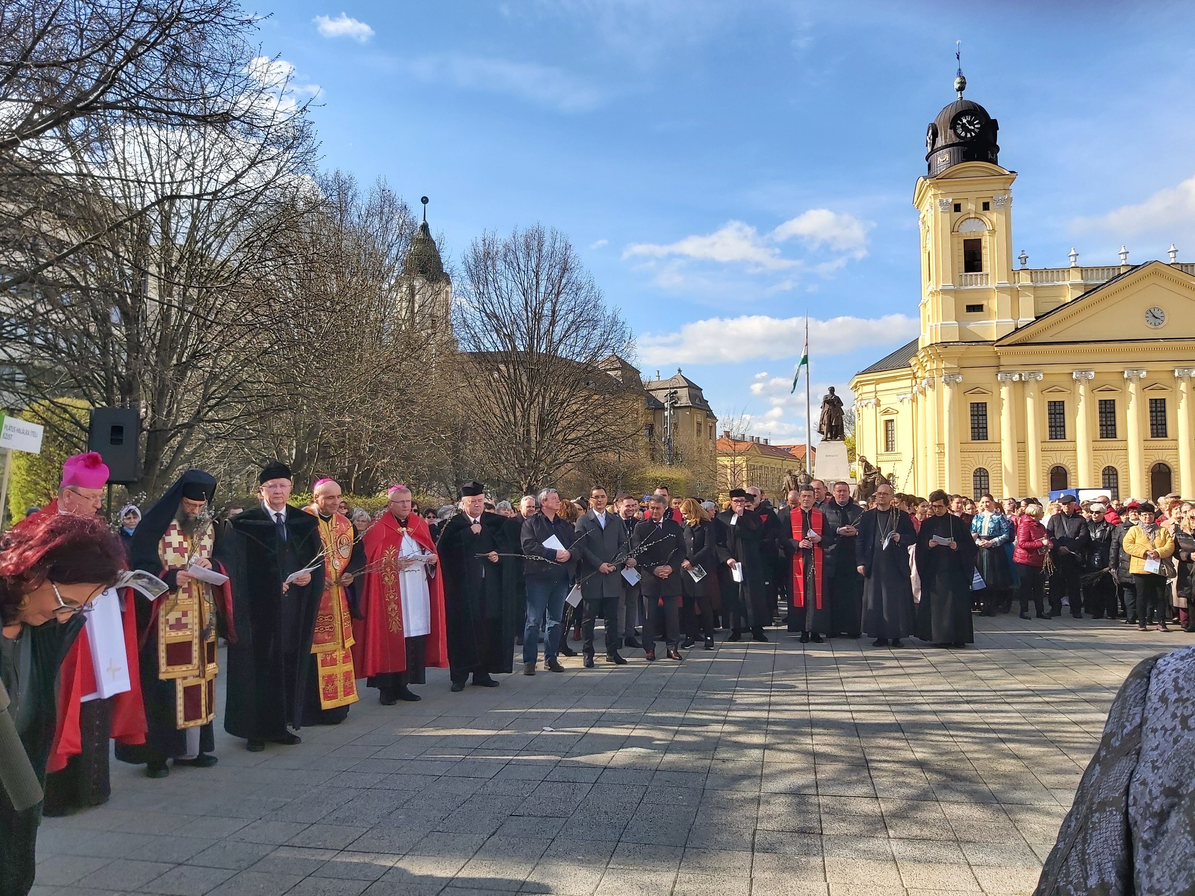 Virágvasárnap Debrecenben és Nagyváradon
