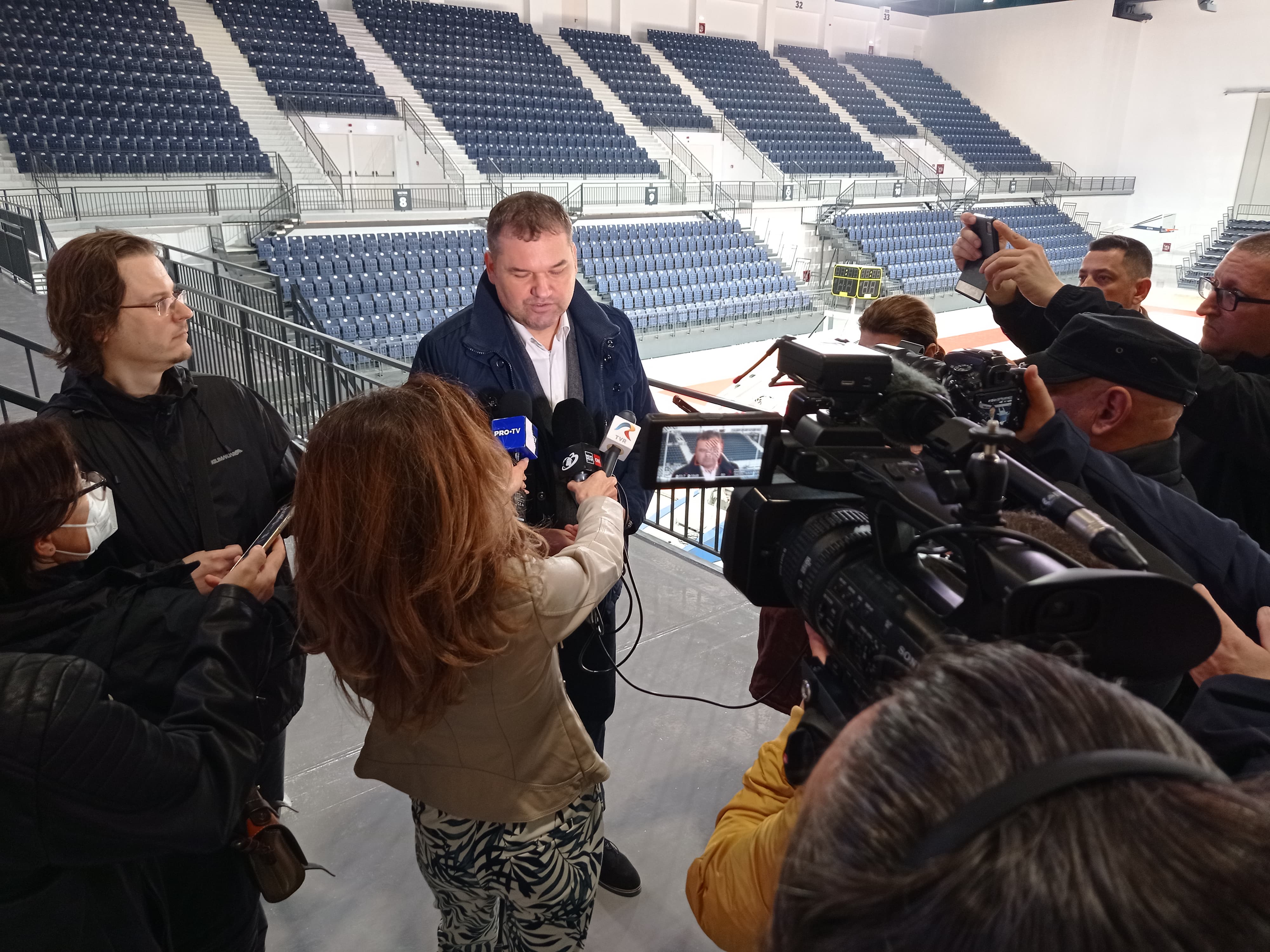 Átadták Nagyváradon az új sportcsarnokot