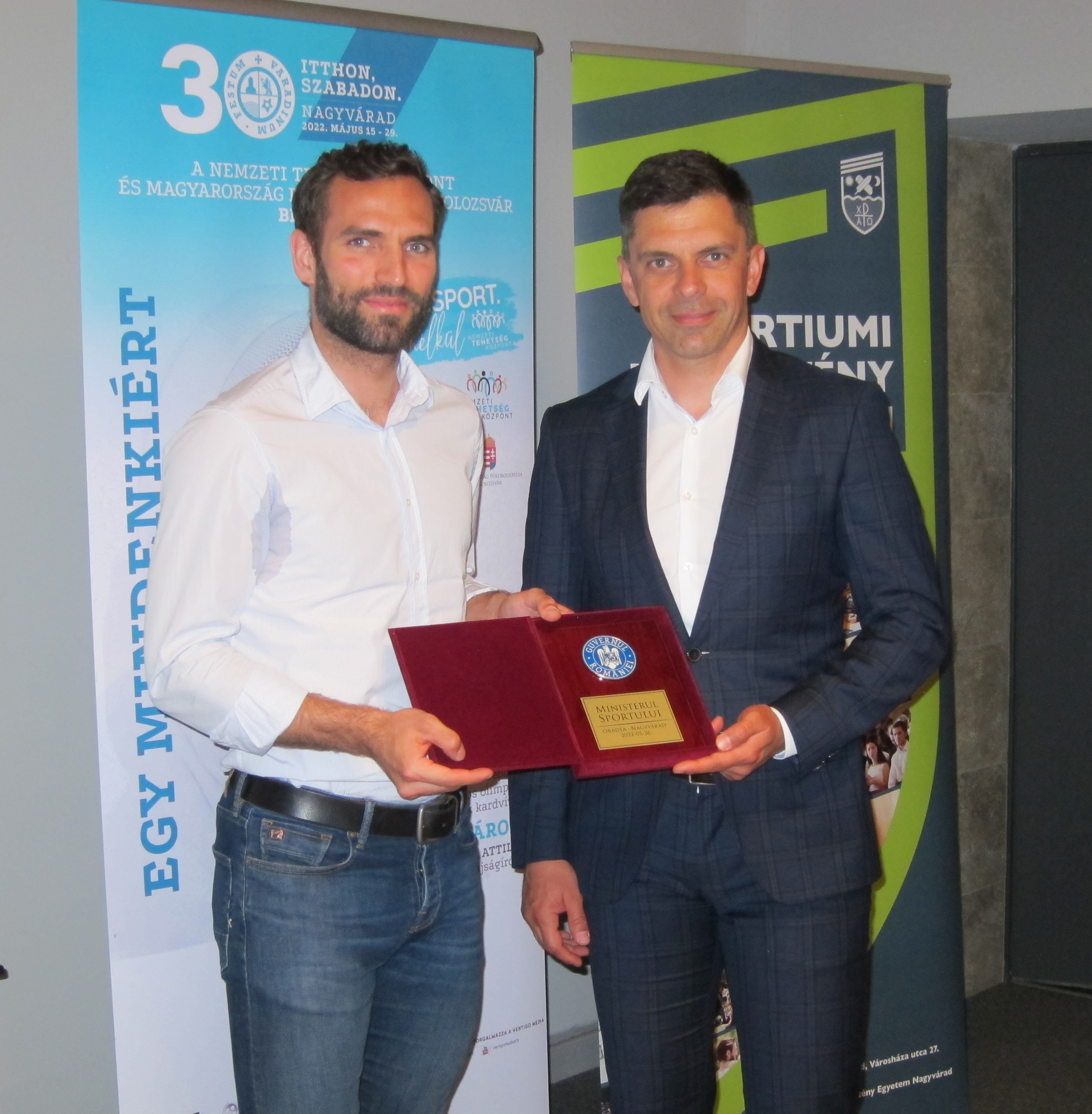 Szilágyi Áron és Novák Eduárd Nagyváradon