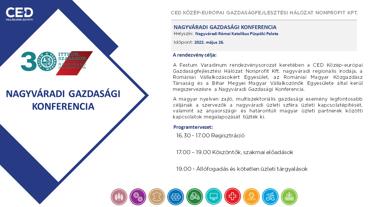 Debrecen polgármestere is tart előadást a nagyváradi gazdasági konferencián