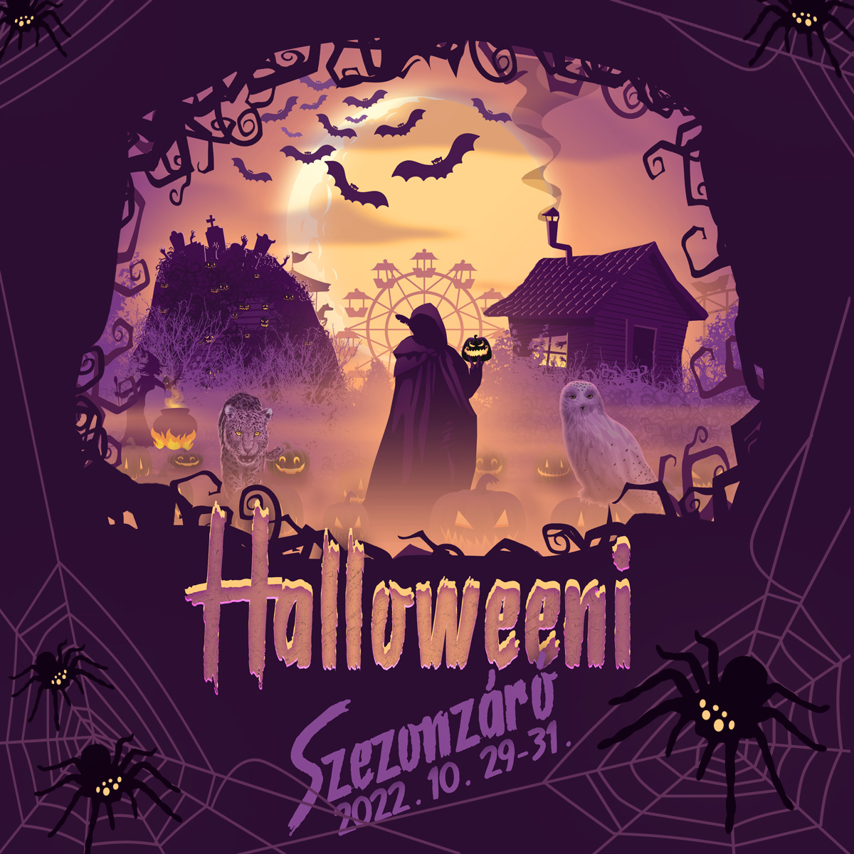 Háromnapos Halloweeni Szezonzáróra készül a Zoo Debrecen