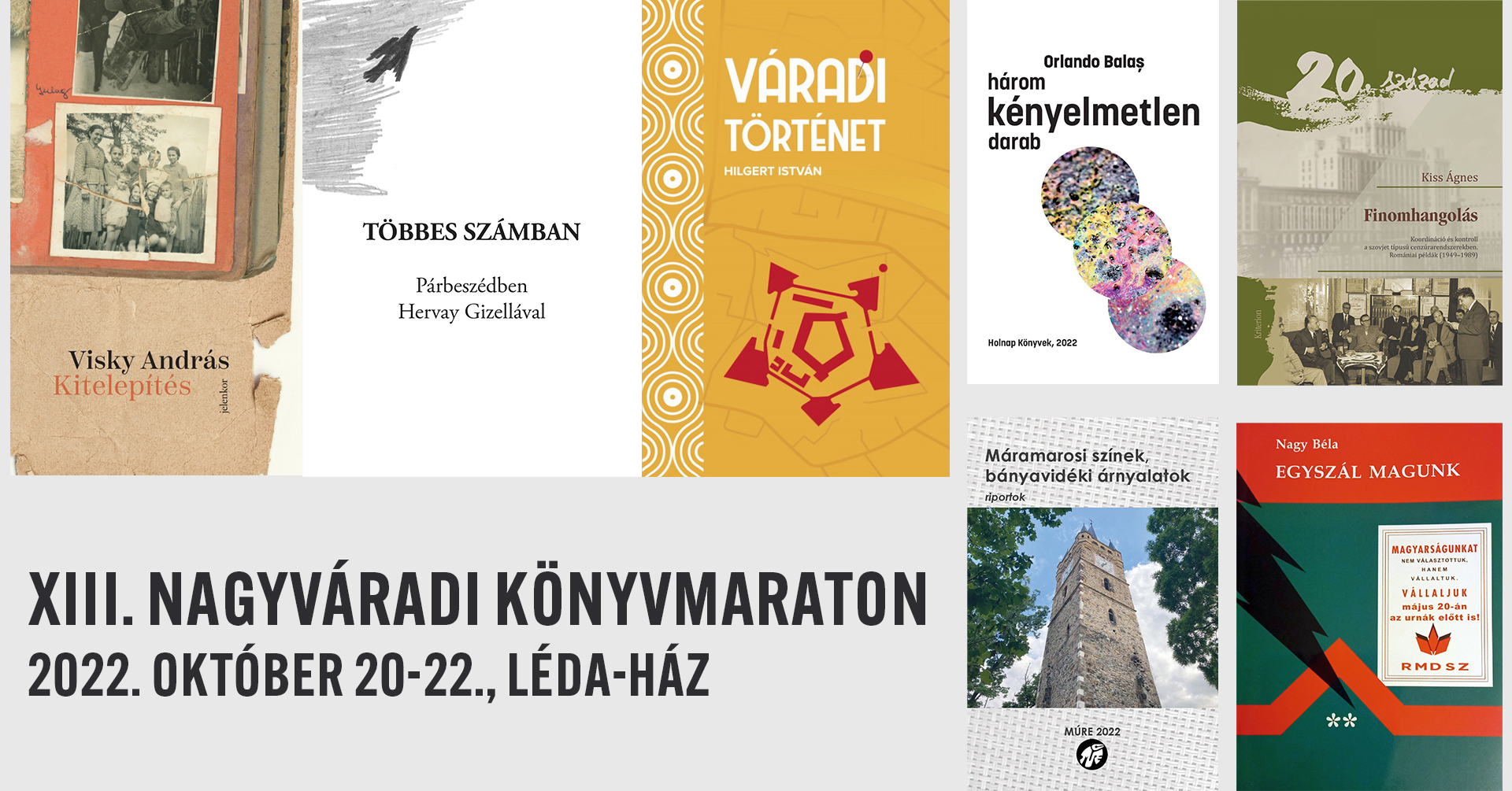Jön a XII. Nagyváradi Könyvmaraton