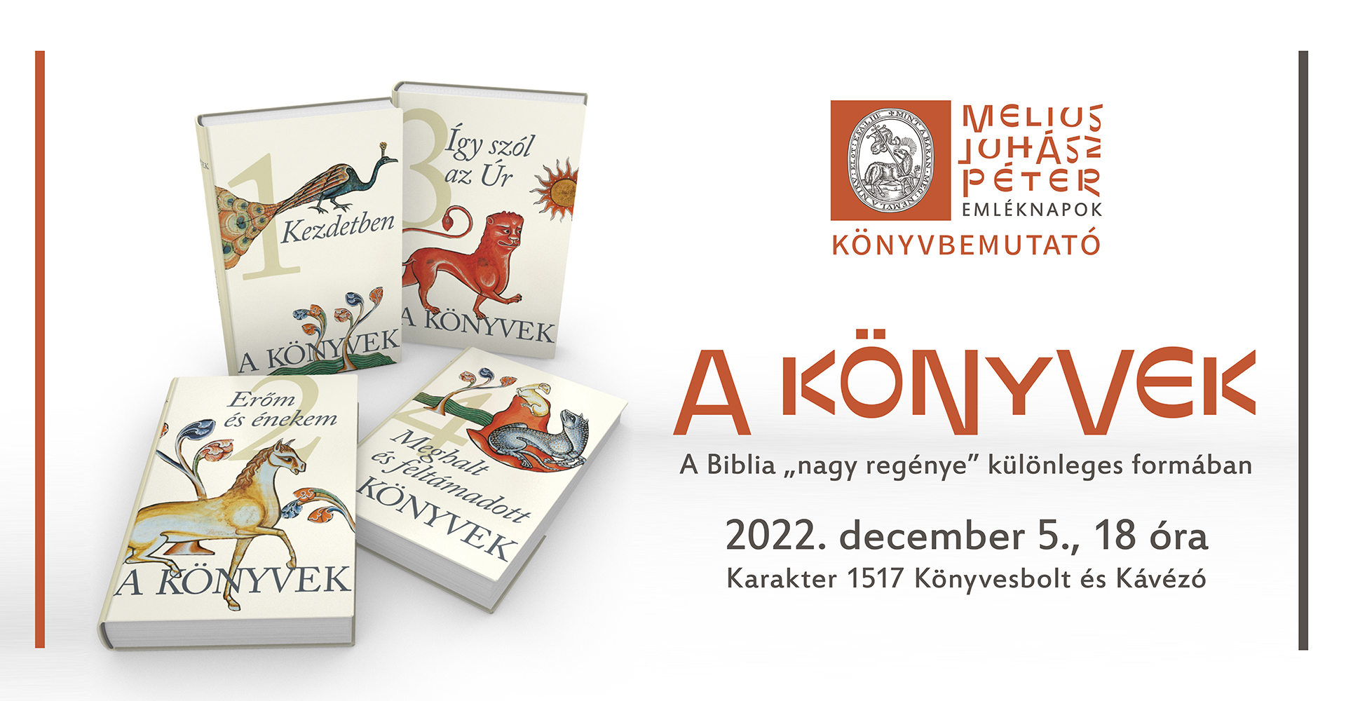 A Könyvek bemutatója Debrecenben