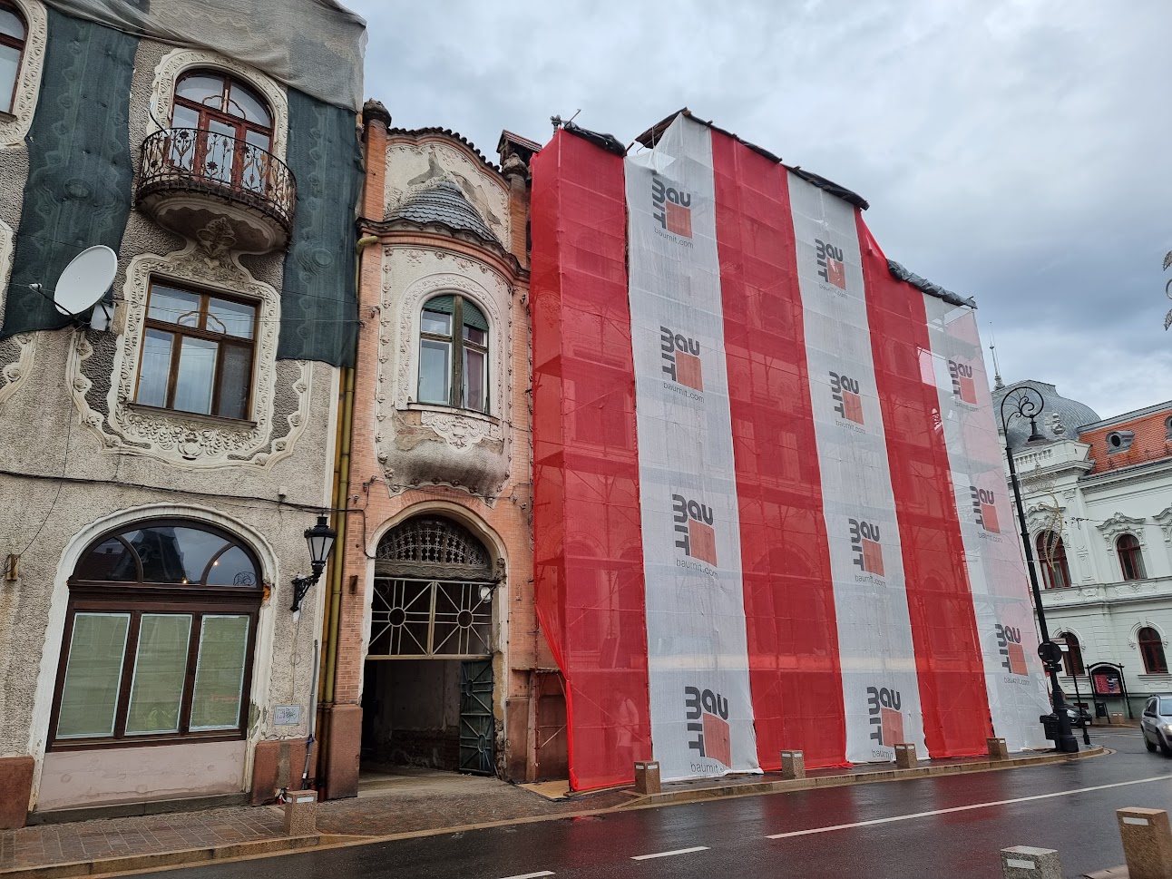 Megkezdődik az Adorján-házak felújítása Nagyváradon