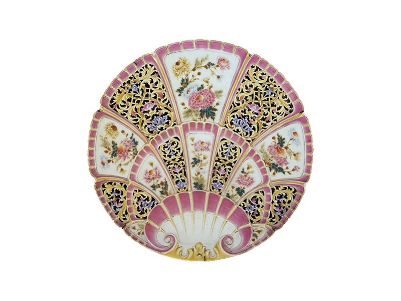 Zsolnay porcelán a hónap műtárgya a váradi múzeumban
